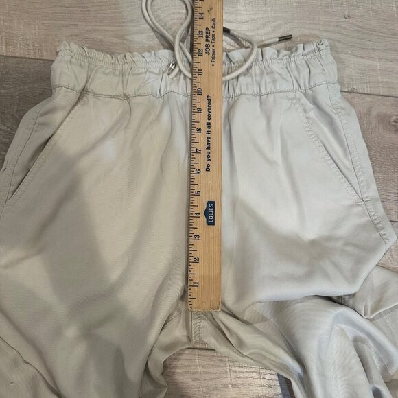 LOFT WOMENS XS CREAM PULL ON WIDE LEG PANTS - Picture 5 of 10